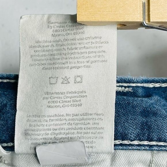 Carhartt Fire Resistant Carpenter Jeans Mens 34 Blue Workwear‎ Stained Rigid - Picture 10 of 11